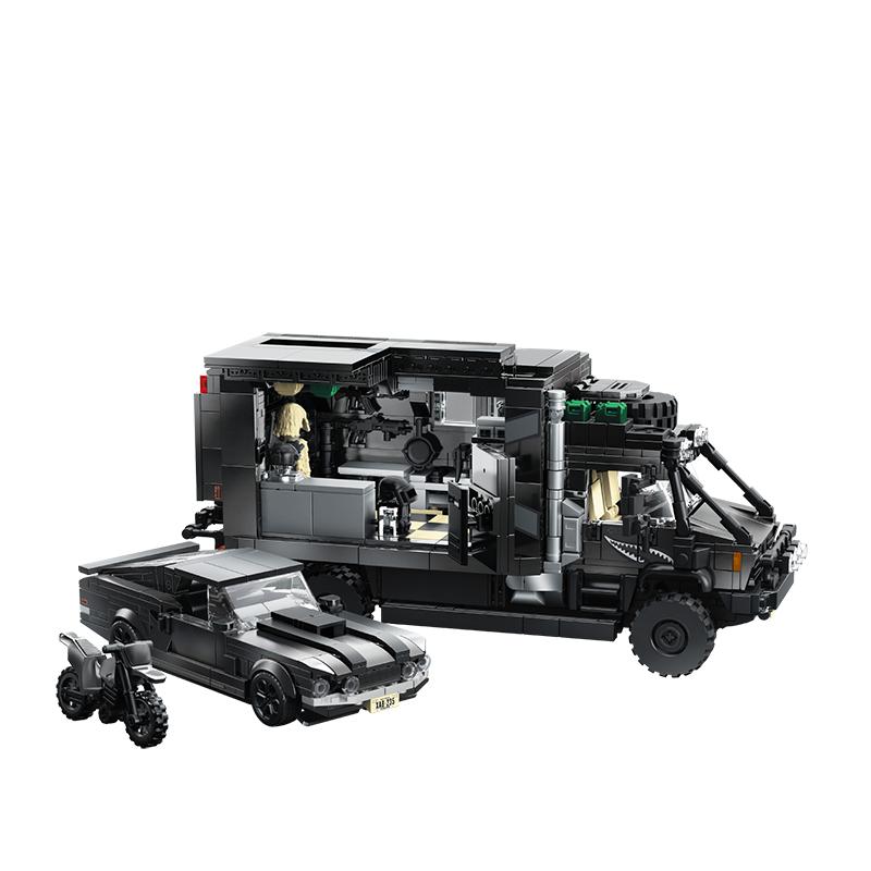 High-Quality 2135Pcs High-Quality Building High-Quality Blocks High-Quality Rv&Sports High-Quality Car High-Quality Combo High-Quality Trailer 95003