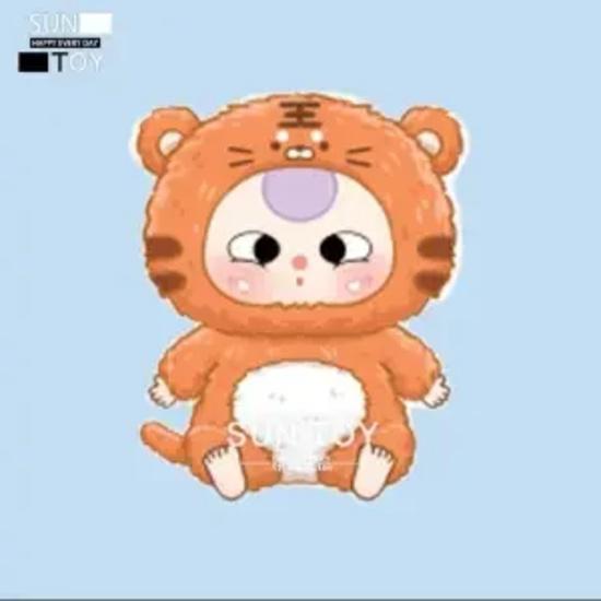 

Кукла Три Малыша Мистери Бокс Серия Зодиак Модная Игрушка Украшение Креативная Милая Кукла Угадай Слепой Бокс Подарок на День Рождения Рождество для Девочки оранжевый