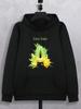 Casual Streetwear Style, Hoodie, Enjoy Today Letter A Graphic Print, Autumn Winter Daily Wear, Gift for Boyfriend Son Friend