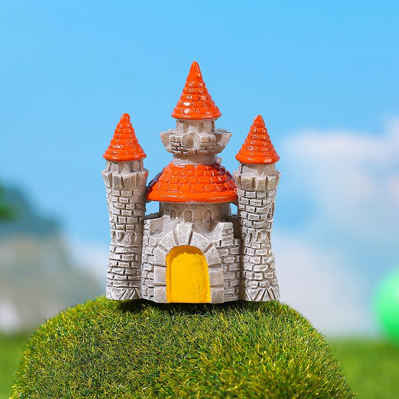 Country Cottage, Miniature House, Fairy Forest Decor, Micro Landscape, Resin Craft, Tabletop Ornament, Creative Figurine