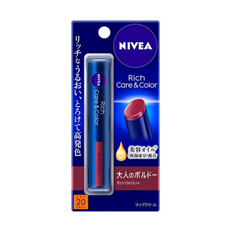 

Nivea Rich Care & Color Lip Бордо SPF20/PA+2.0g