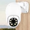 8-Channel 3MP POE Surveillance Camera Kit with Full-Color Night Vision, HD Outdoor, 360° PTZ Camera