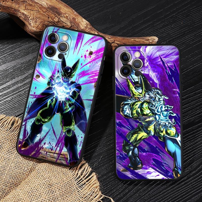Dragons Balls Cell Anime Funda For Iphone 17 Case For iPhone 16 15 11 12 13 Mini 17 Pro Max 16 Plus 17E 16E Air Case Soft Cover