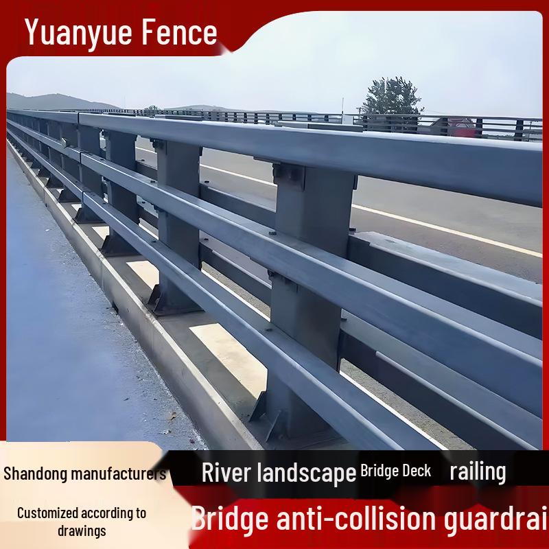 Bridge & Highway Anti-Collision Guardrail for Overpass and Elevated Roads