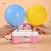 Double Hole Electric Balloon Inflator: Automatic Air Pump for Festivals