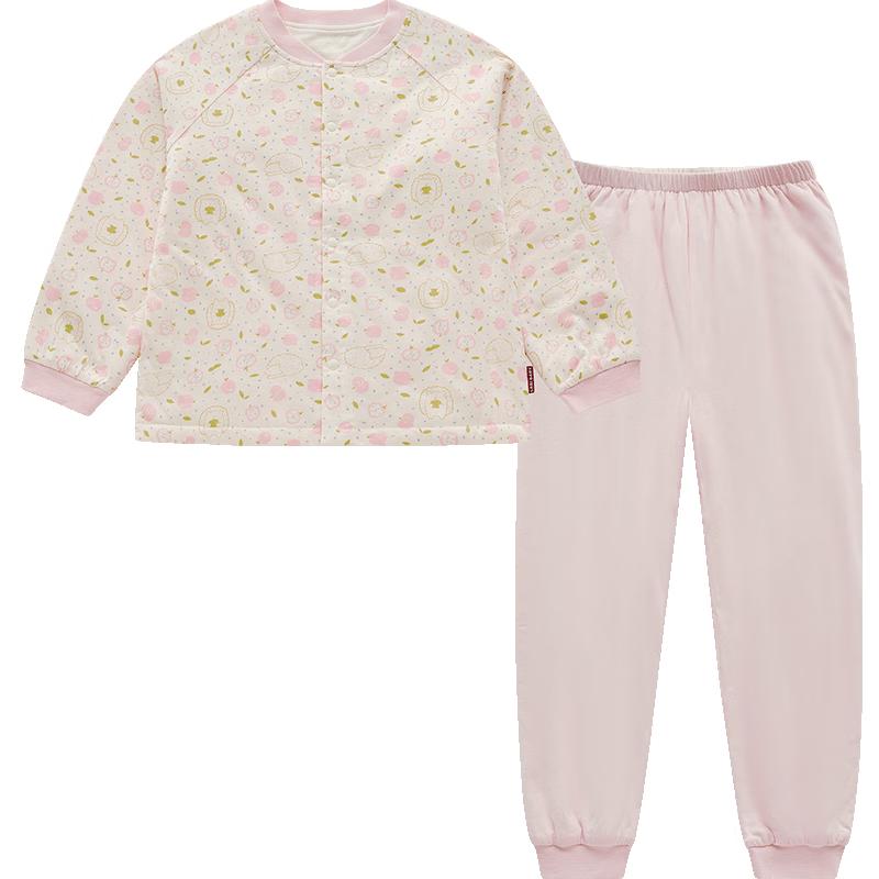 Теплый зимний пижамный комплект Labi Kids для мальчиков и девочек 90