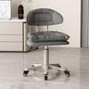 Reliable Beauty Stool Swivel Recliner with Casters for Home and Makeup