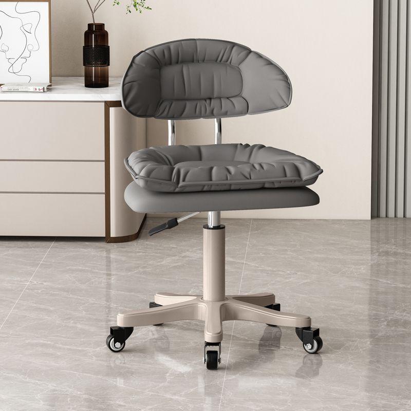 Reliable Beauty Stool Swivel Recliner with Casters for Home and Makeup
