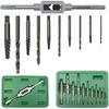 11 PCS Screw Extractor Tool Kit Set, Remove Broken Bolt Fastener,Use by Manually or with a Hammer or Electric Drill