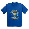Pittsburgh Panthers Distressed Circle Logo Youth T-Shirt - Royal