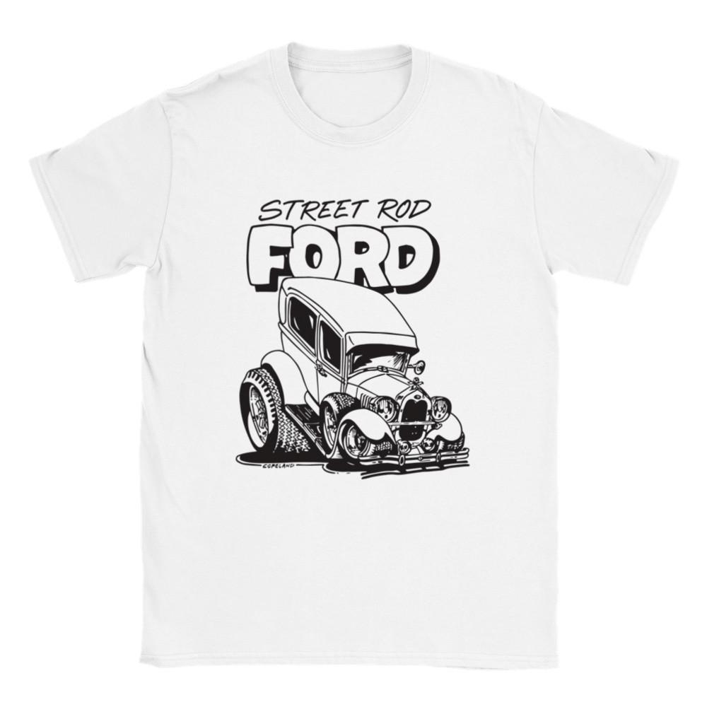 Old School Ford Street Rod - Unisex Crewneck T-shirt Unisex T-Shirt M