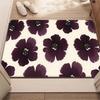 Spring Daisy Door Mat Illustrated Style Flower Pattern Entrance Rug Soft Non-Slip Welcome Carpet for Modern Indoor Outdoor Decor