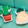 Ins Cactus Pineapple Children'S Bed Sofa Ornament Car Throw Pillow Cushion Plush Toy For Female Birthday Gift