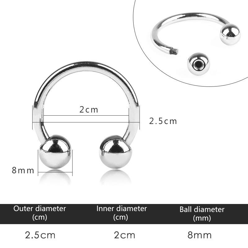 15-60Mm Metallringspenner Hette Bikini Dekorativ Lås Kobling Skruekrok DIY Klær Sytilbehør