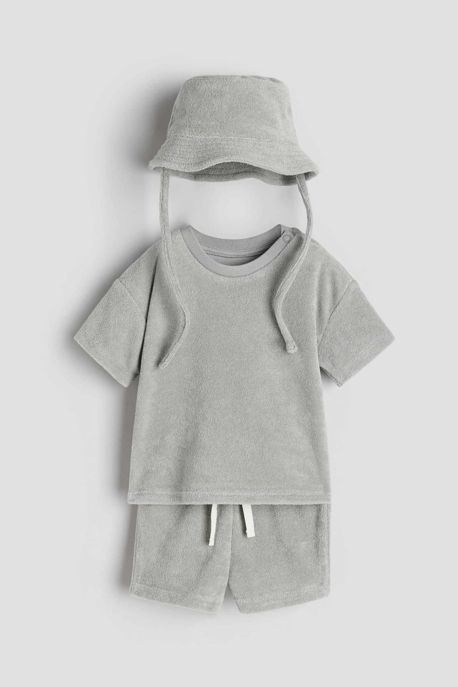 

махровый комплект из 3 предметов