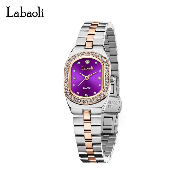 La Baoli Women s LA805 Waterproof Quartz Steel Band Wristwatch