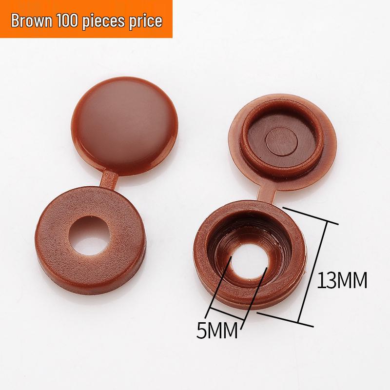 M4/M5 Plastic Self-Tapping Screw Cap and Cover for Furniture Cabinet