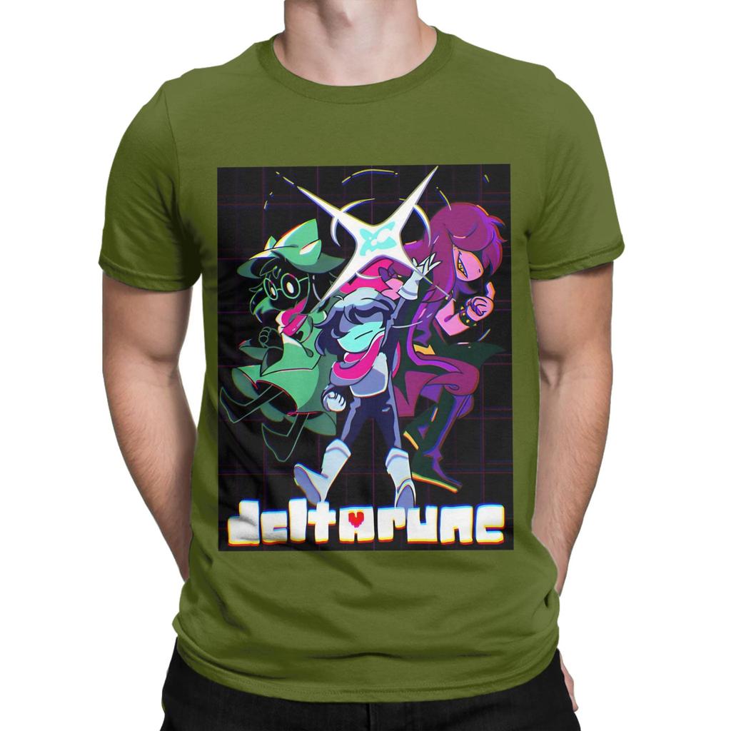 Deltarune Lustiges Grafik 100% Baumwolle T-Shirt Deltarune Oberteile T-Shirts Für Unisex