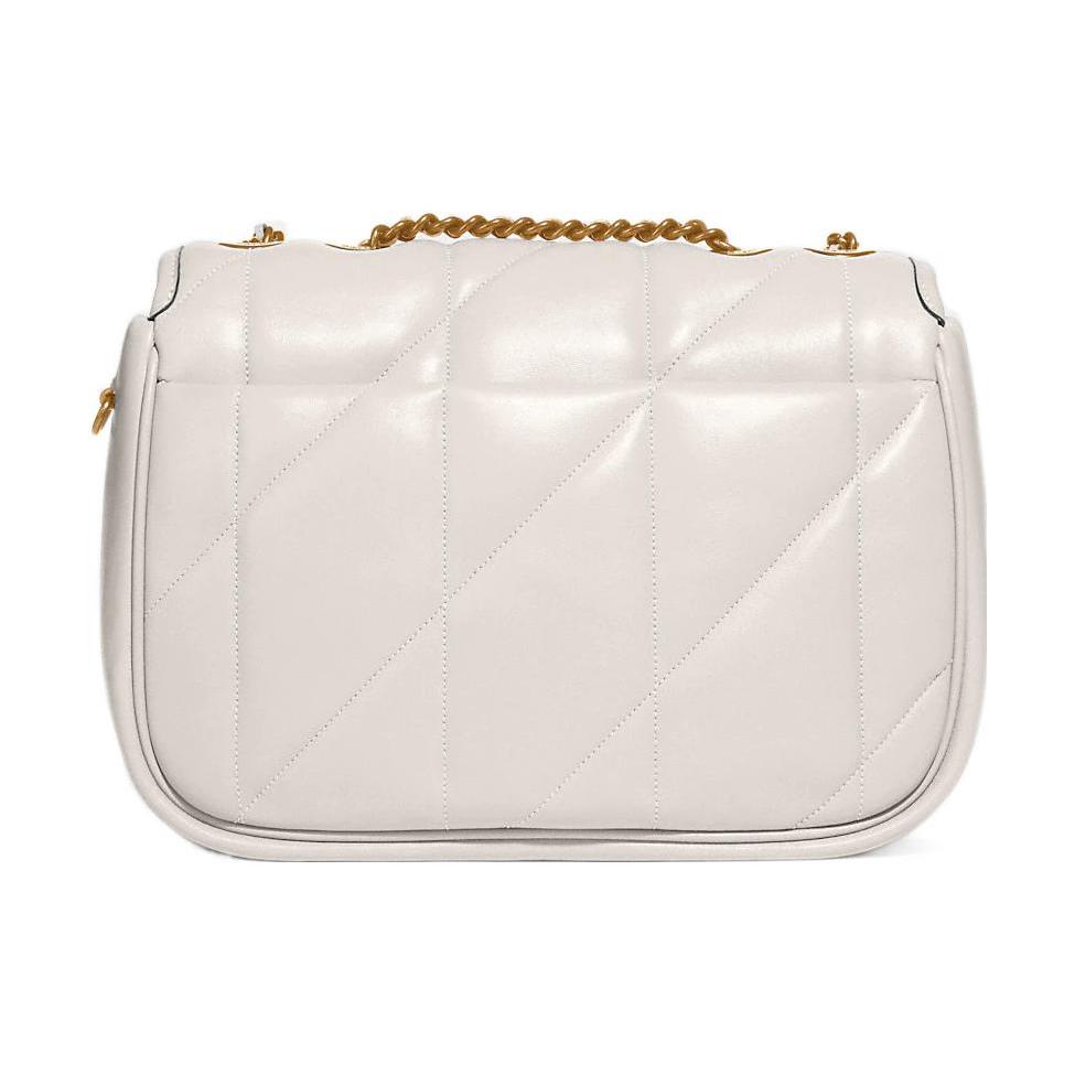 New COACH Pillow Nappa Leather Small Square Bag Crossbody Bag Shoulder Bag Women's White C8560-B4HA