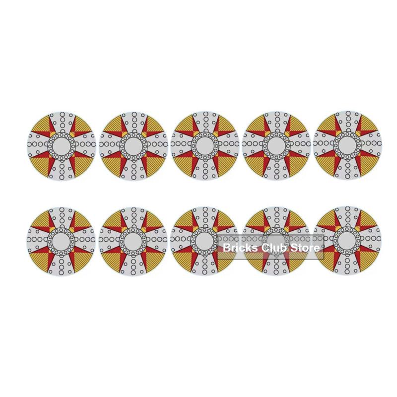 MOC Medieval Knights Building Blocks Accessories Plumes Pauldron Fence Helmet Shield Plush Cloak Soldier Weapons MOC Mini Bricks