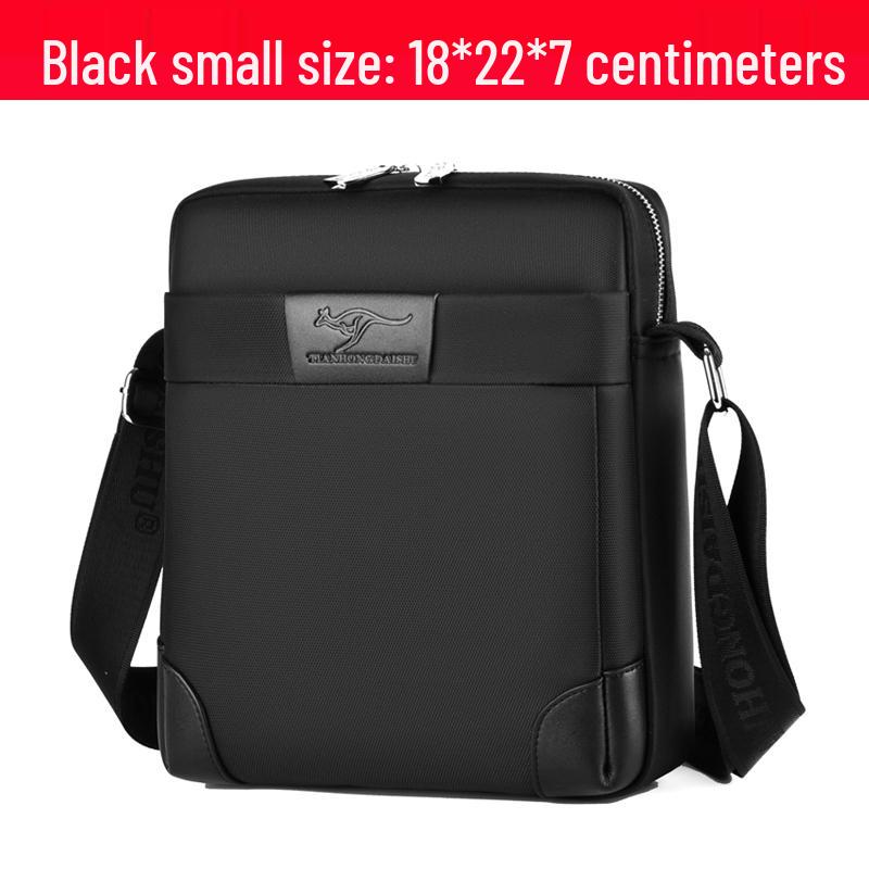 Men's Single Shoulder Crossbody Canvas Bag, New 2025 Oxford Commuting Backpack, Compact Personal Portable Bag