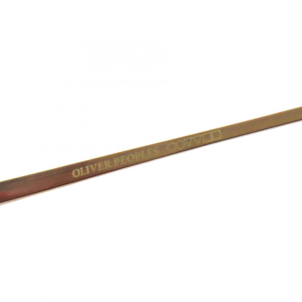 Great OLIVER PEOPLES sunglasses Whedon Two point antique gold mens Used