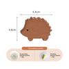 1pcs New Wooden Hook Creative Nordic Cute Animal Hook Wall Hanging Coat Hook Home Decoration Solid Wood Hook Kitchen Accessories