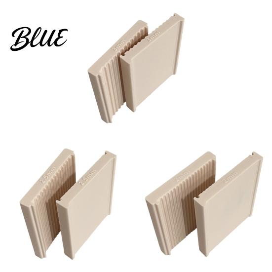 Non Stick Clay Crafting Tool Ball Maker Tool Polymer Strip Roller 2mm 2.5mm 3mm Sphere Shaper Roller for Perfect Round Beads Nails & Jewelry Making