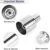 Wheel Lock Lugnut for Jeep Compass #806 Anti-theft Screw Nut Removal Key Socket 1pc