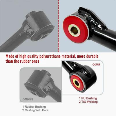 Heavy Duty Polyurethane Control Arm Bushing Kit For VW Golf Jetta MK4 1985-2006 & Beetle MK4 1998-2006 Suspension Reinforcement