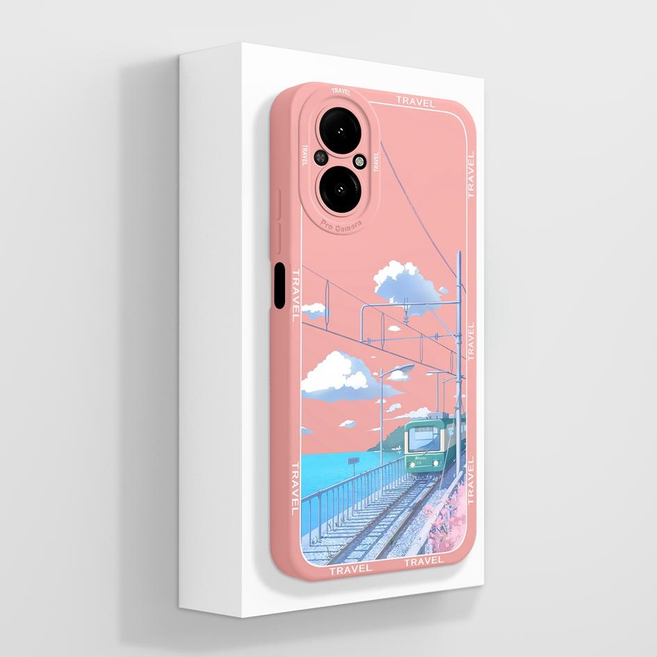 Cover Case For Oppo Realme C67 C65 C63 C61 C25 C25S C25Y C30 C30S C31 C33 C35 C55 C51 C53 Lazy Cat Soft Liquid Silicone Protective Shell For Oppo Capa
