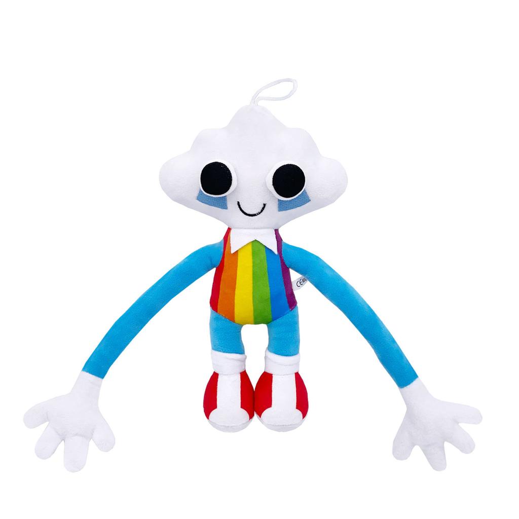 Erstaunlicher digitaler Zirkus Plüsch Buntes Löwenmonster Großer Löwe Plüschtier, Weiche Stofftierpuppe für Kinder Jungen Mädchen Weihnachtsgeschenk