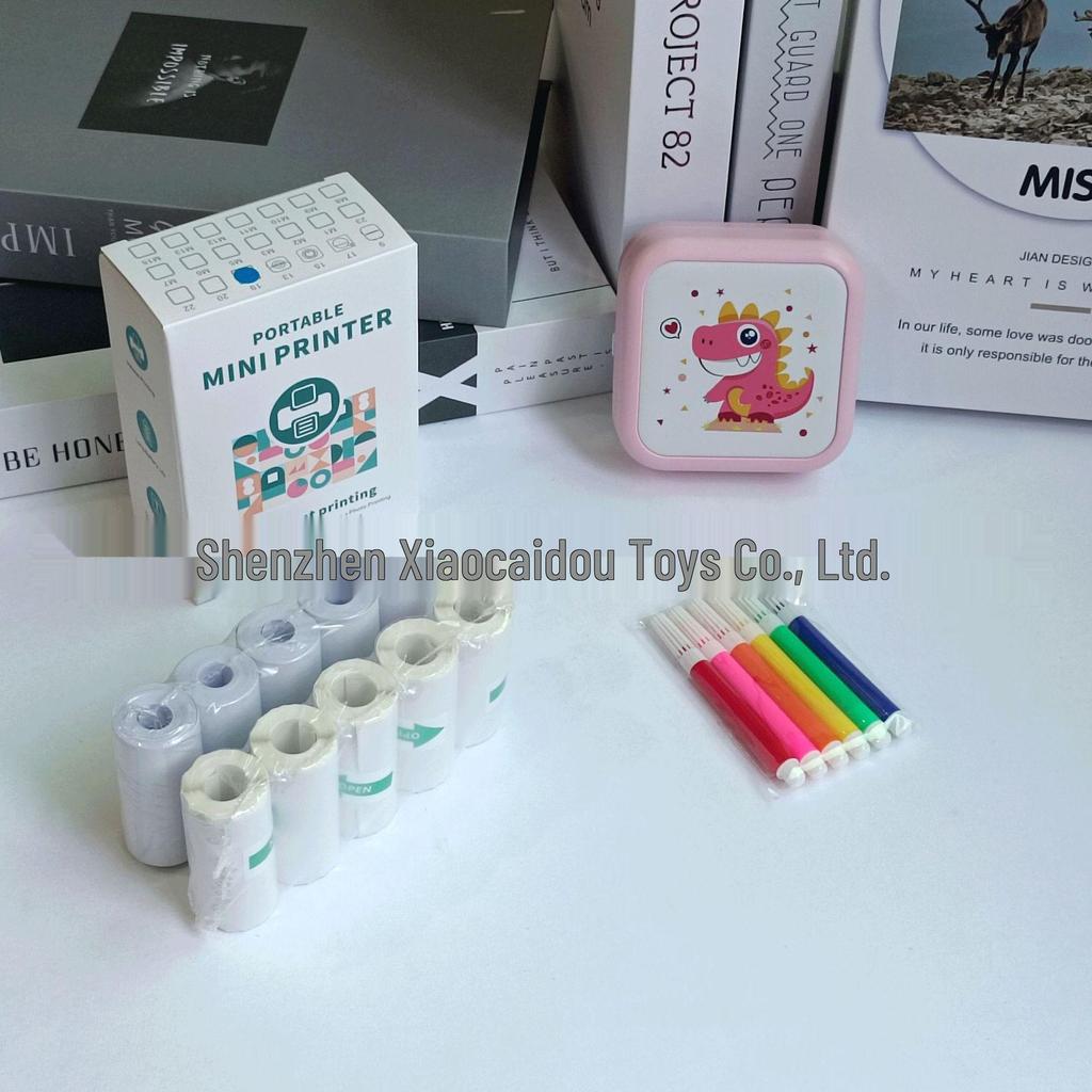Portable Bluetooth Mini Printer for Students and Home Use