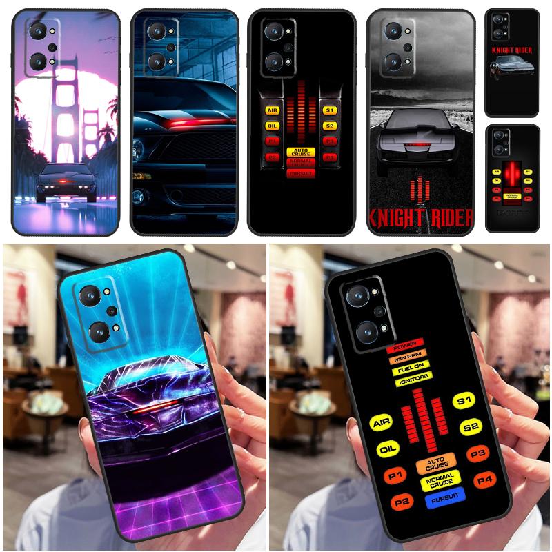 Knight Rider KITT Car For Realme GT 7 Pro GT 6T 6 5 C67 C61 C55 C53 C51 C21Y C25S C75 10 11 12 13 14 Pro Plus Case