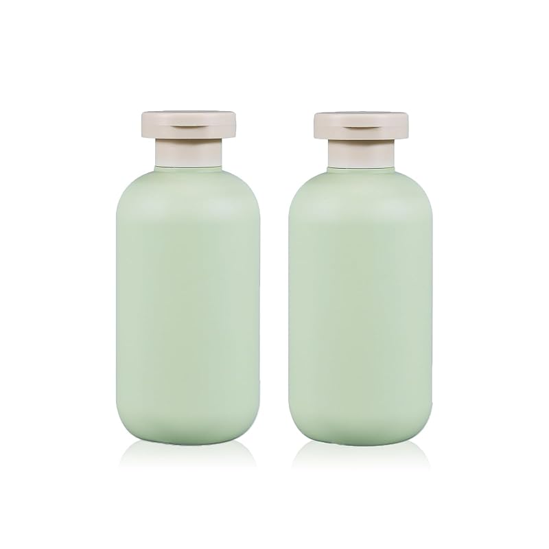 

UMETASS 200ml Empty Travel Shampoo Body Soap Bottle Reusable Plastic Container with Flap for Cosmetic Body Wash treatment