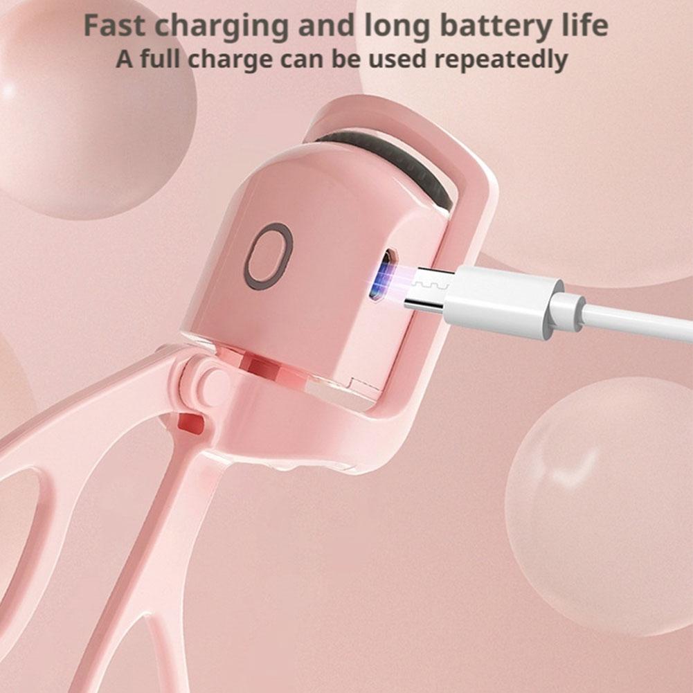 Electric Eyelash Curler Portable Design Long Lasting Styling Curler Easy To Use Heated Eyelash Curler All Day Perfect Curling
