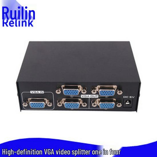 4K HDMI Splitter: 1 Input to 2 Output Screen Sharing Converter