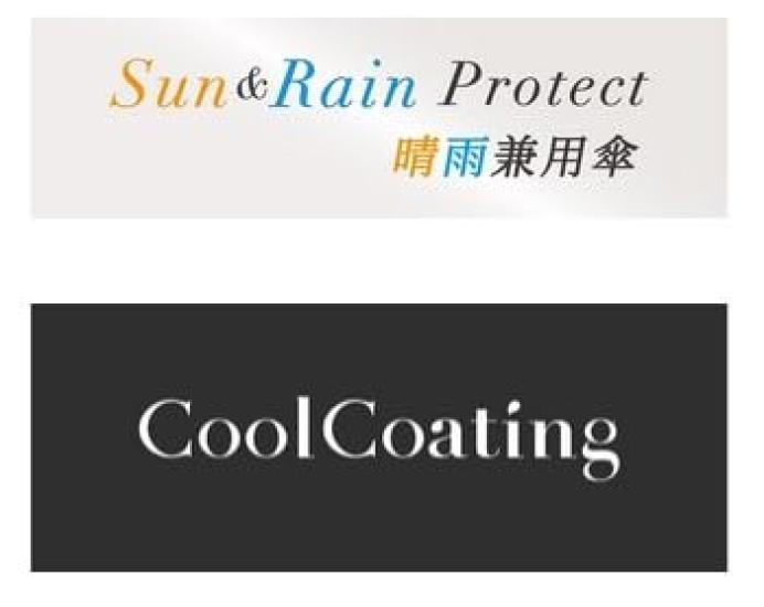 Tokyo Maruso UVION Unisex Folding Umbrella for Sun and Cool 55 UV Black Lining Rain, Coating, Mini, 99.99% Protection, 4040,