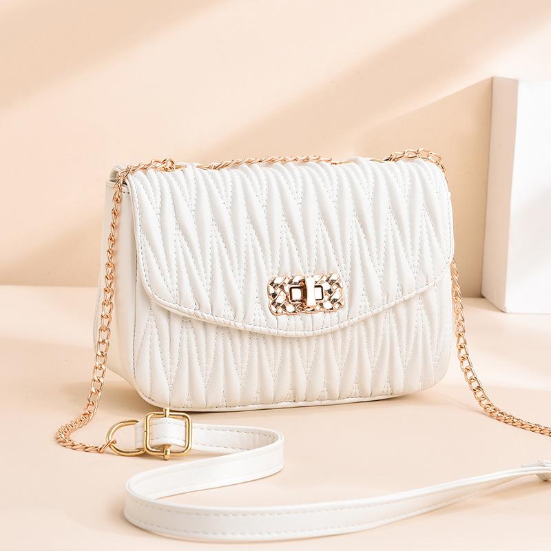 Women's Bag Fashion Shoulder Oblique Span Bag Foreign Style Internet Celebrity High Sense Embroidery Small Bag