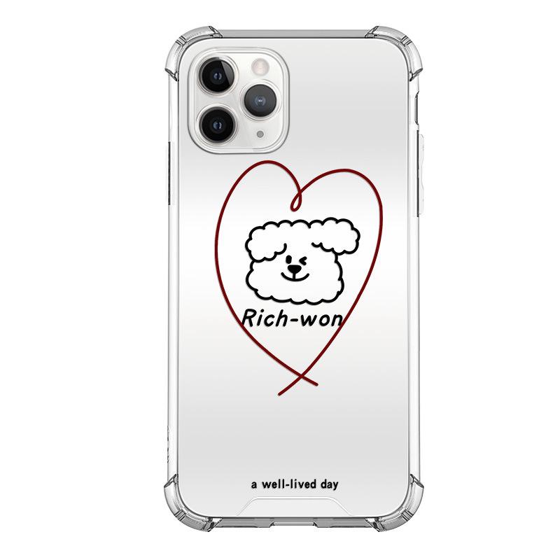 

Чехол Zhitai Cartoon Painted для iPhone 16 и Apple 14 Pro, чехол Honor 90 Mirror Cover, защитный чехол P60 iPhone 7/8