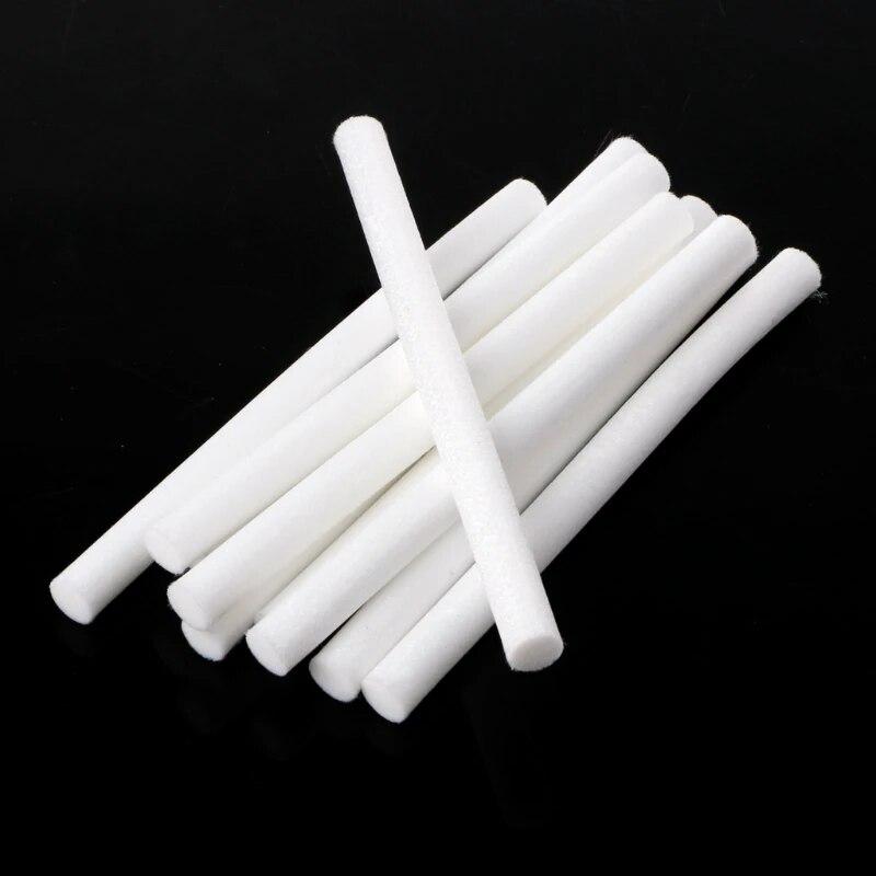 80mm 10Pcs Humidifiers Replacement Filter Can Be Cut For Air Aroma Diffuser Part Filter Cotton  for USB Water Bottle Caps