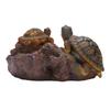 2 Tortoise Ornament Resin Tortoise Decoration Statue for Living Rooms Studies Offices