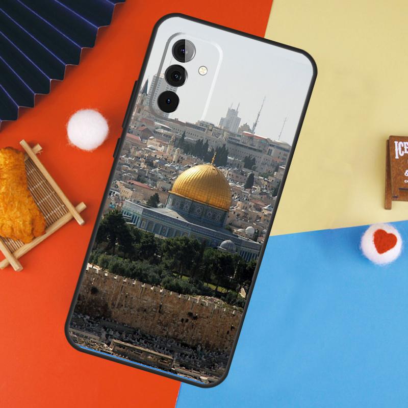Jerusalem Dome of the Rock Case For Samsung Galaxy A14 A34 A54 A55 A35 A15 A73 A53 A33 A23 A13 A12 A32 A52 A51 Cover