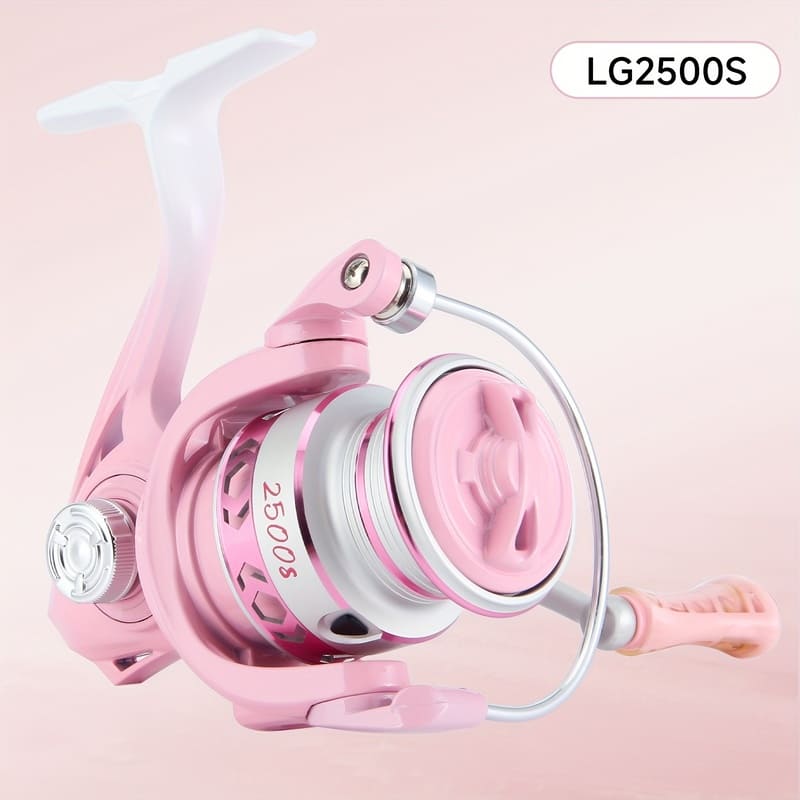 Macaron Color Spinning Fishing Reel  High Speed Gear Ratio Nylon Non-slip Grip Suitable for Freshwater Use Long-distance Casting Lure Micro-objects