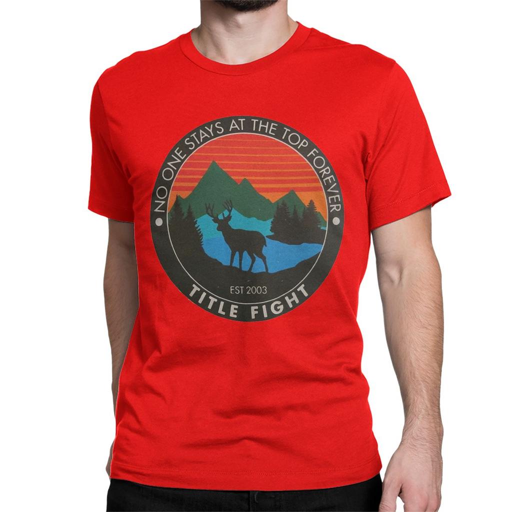 Vintage Rock Band Music T-Shirt for Men Women Round Neck Cotton T Shirts Title Fight Short Sleeve Tee Shirt Classic Clothes