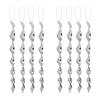 Reflective Spiral Anti-bird Repellent, Outdoor Protection for Balcony and Garden (set of 8)