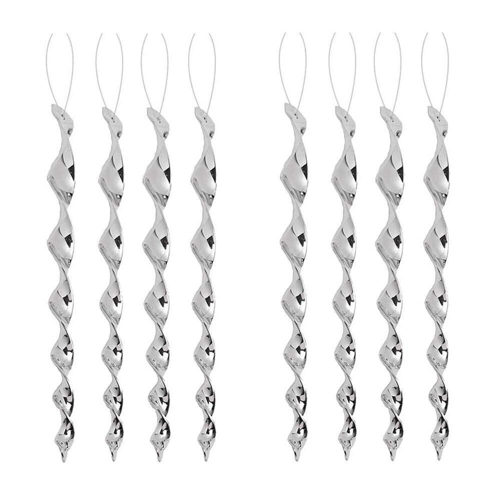 Reflective Spiral Anti-bird Repellent, Outdoor Protection for Balcony and Garden (set of 8)