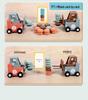 Interactive Wooden Forklift Game: Early Education Puzzle & Logical Thinking Toy for Kids