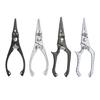 Fishing Line Cutter Rings Openers with Safety Lock Fishing Pliers Multifunctional Fishing Tackle Stainless Steel Plier