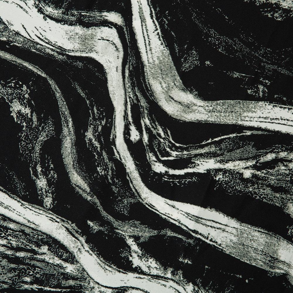 Tie Dyed Contrasting Color Design Short Sleeved Shirt for Men's Summer Niche Loose and Handsome High-end Lapel Cardigan Shirt